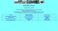 Desktop Screenshot of marshallscamera.com